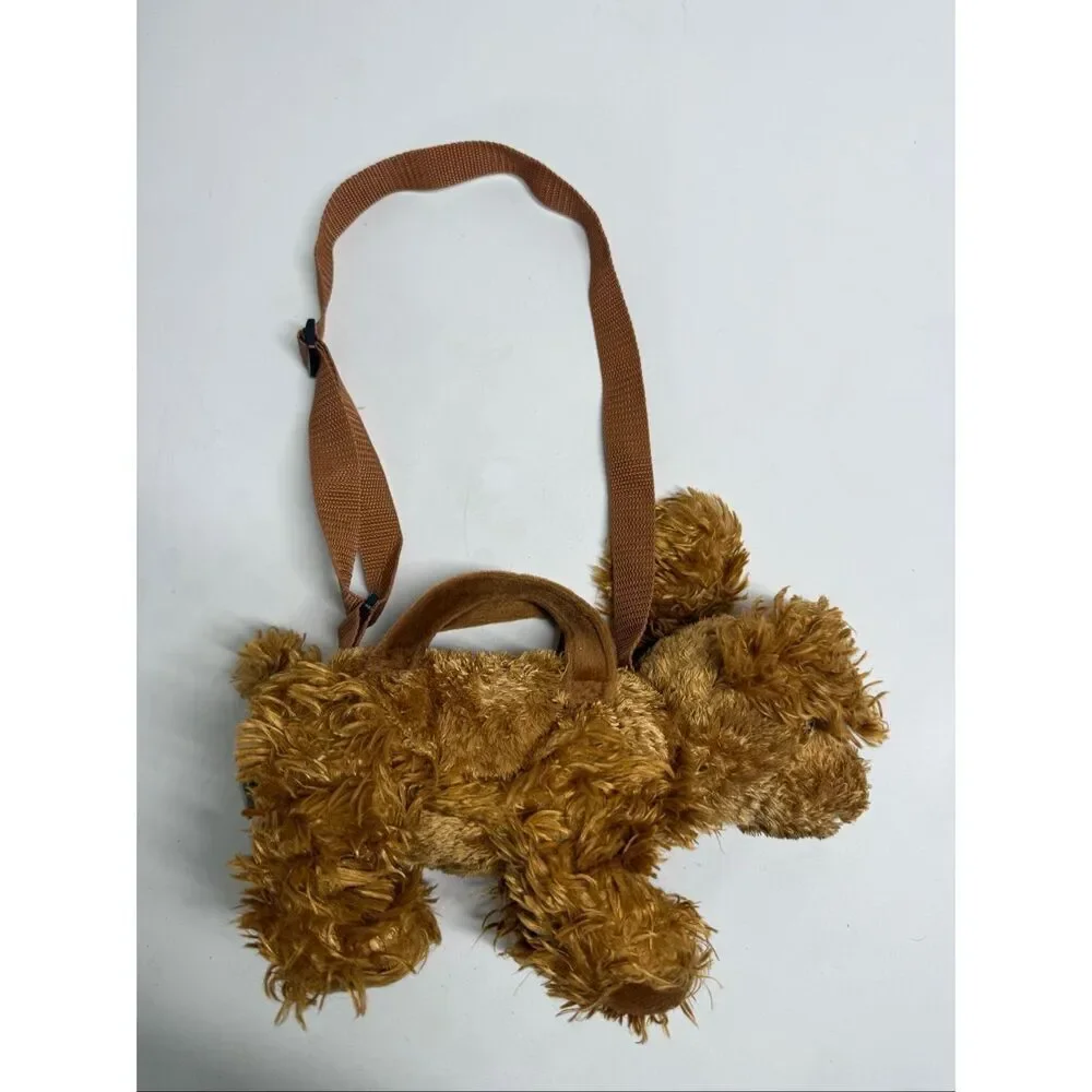 Unipak Brown Plush Dog Bag